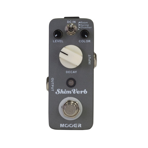 Mooer ShimVerb Reverb Micro Guitar Effects Pedal Mooer ShimVerb Reverb Micro Guitar Effects Pedal