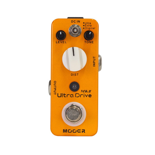 Mooer Ultra Drive MKII Classic Rock Distortion Micro Guitar Effects Pedal Mooer Ultra Drive MKII Classic Rock Distortion Micro Guitar Effects Pedal