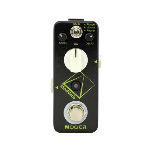 Mooer 'ModVerb' Modulation & Digital Reverb Micro Guitar Effects Pedal Mooer 'ModVerb' Modulation & Digital Reverb Micro Guitar Effects Pedal