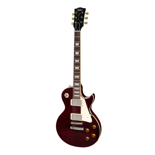 Tokai 'Vintage Series' LS-136F Flame Top LP-Style Electric Guitar (See Through Dark Red) Tokai 'Vintage Series' LS-136F Flame Top LP-Style Electric Guitar (See Through Dark Red)