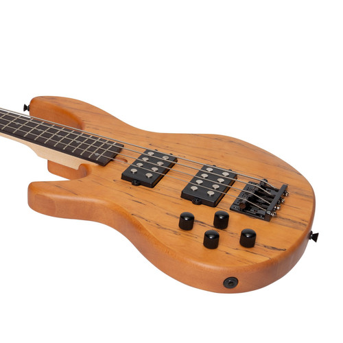 Tokai 'Legacy Series' Left Handed Mahogany T-Style Contemporary Electric Bass Guitar (Natural Satin)