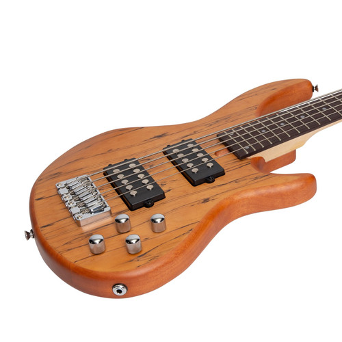 Tokai 'Legacy Series' 5-String Mahogany T-Style Contemporary Electric Bass Guitar (Natural Satin)