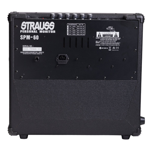 Strauss 60 Watt Multi-Purpose Full Range Personal Monitor (Black)