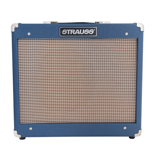 Strauss SVT-15R 15 Watt Combo Valve Amplifier with Reverb (Blue) Strauss SVT-15R 15 Watt Combo Valve Amplifier with Reverb (Blue)