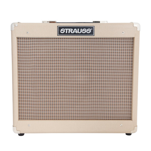 Strauss SVT-15R 15 Watt Combo Valve Amplifier with Reverb (Cream) Strauss SVT-15R 15 Watt Combo Valve Amplifier with Reverb (Cream)