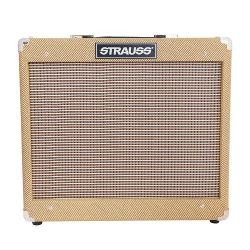Strauss SVT-15R 15 Watt Combo Valve Amplifier with Reverb (Tweed) Strauss SVT-15R 15 Watt Combo Valve Amplifier with Reverb (Tweed)