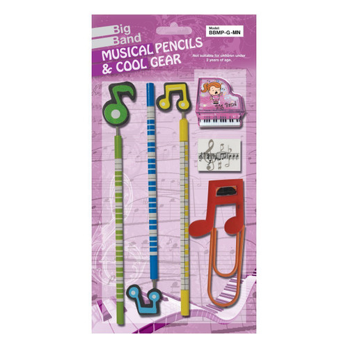 Big Band Pencil Set (Musical Note Pink) Big Band Pencil Set (Musical Note Pink)