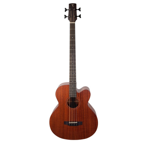 Timberidge 'Messenger Series' Mahogany Solid Top Acoustic-Electric Cutaway Bass Guitar (Natural Satin) Timberidge 'Messenger Series' Mahogany Solid Top Acoustic-Electric Cutaway Bass Guitar (Natural Satin)