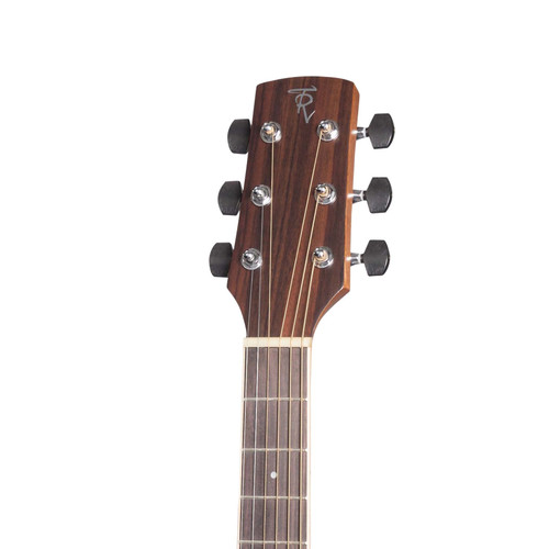 Timberidge '1 Series' Left Handed Spruce Solid Top Acoustic-Electric Traveller Mini Guitar (Natural Satin)