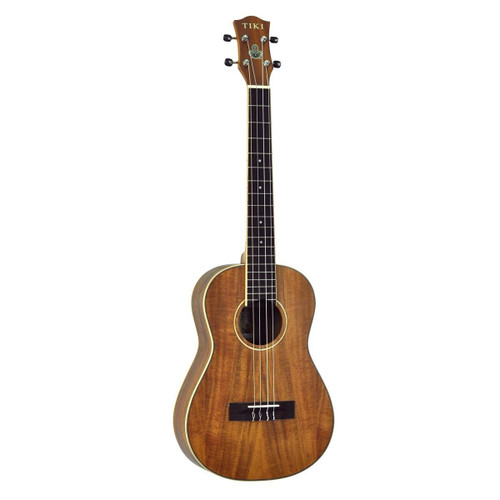 Tiki '3 Series' Koa Baritone Ukulele with Gig Bag (Natural Satin) Tiki '3 Series' Koa Baritone Ukulele with Gig Bag (Natural Satin)