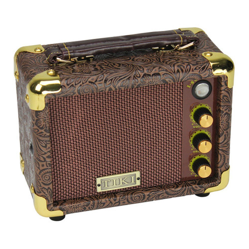Tiki 5 Watt Portable Ukulele Amplifier (Paisley Brown) Tiki 5 Watt Portable Ukulele Amplifier (Paisley Brown)