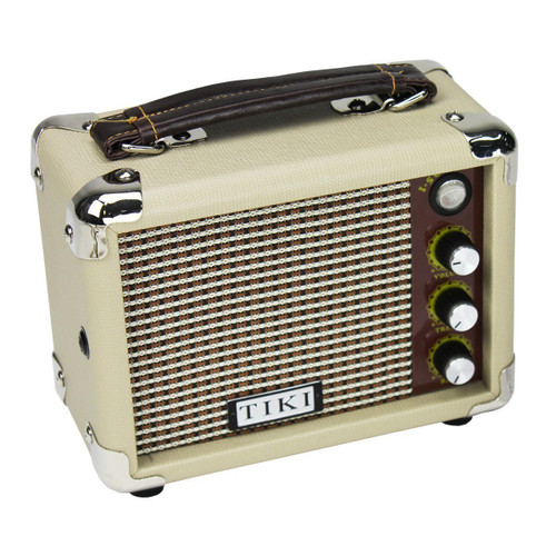 Tiki 5 Watt Portable Ukulele Amplifier (Vintage White) Tiki 5 Watt Portable Ukulele Amplifier (Vintage White)