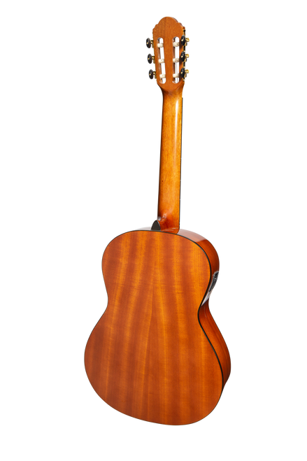 Copy of Martinez 'Slim Jim' G-Series Left Handed 3/4 Size Student Classical Guitar Pack with Built In Tuner (Natural-Gloss)