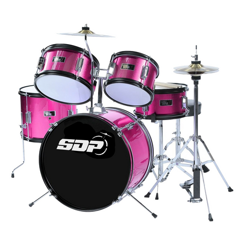 Sonic Drive 5-Piece Junior Drum Kit (Metallic Pink) Sonic Drive 5-Piece Junior Drum Kit (Metallic Pink)