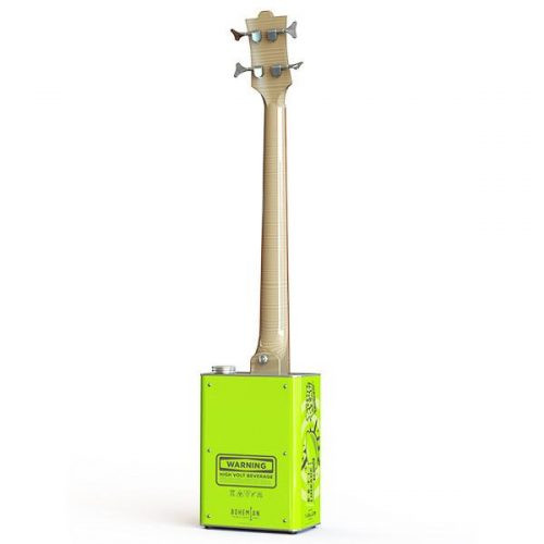 Bohemian Limeade Electric Bass, 2x Single Coil Pickups