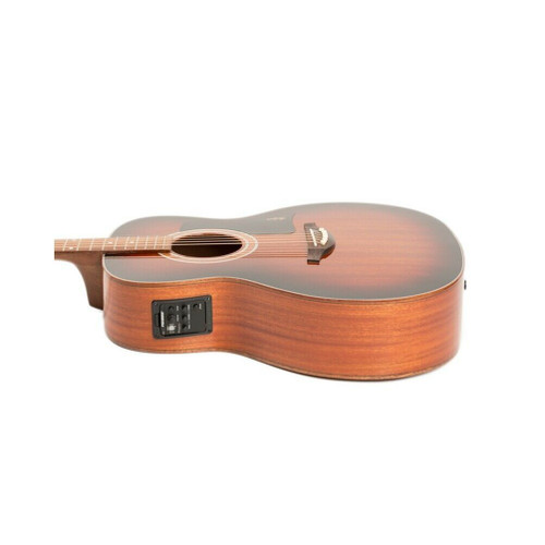 Hofner Grand Auditorium Acoustic Guitar, Solid Spruce Top, Oo-Size, Fishman Pre-Amp & Hardcase