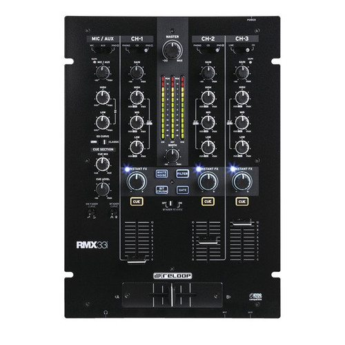 Reloop RMX-33i DJ Mixer 3 Channel