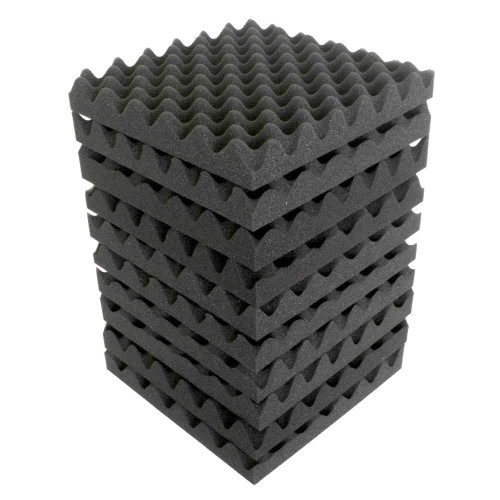 AVE ISOSQUARE Eggshell Acoustic Foam - 10 Pieces