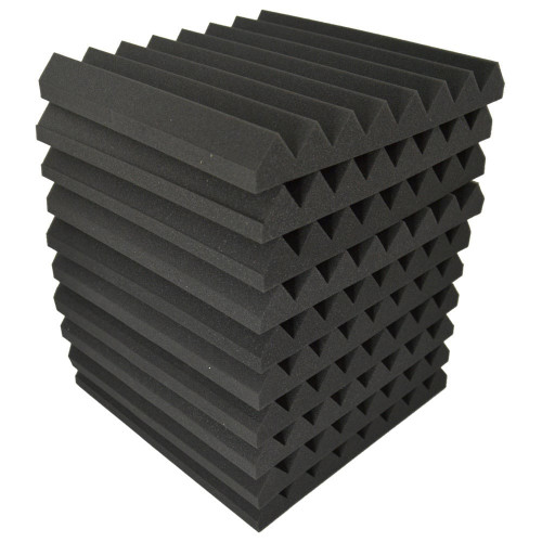 AVE IsoWave Acoustic Foam Panel - 10 Pieces