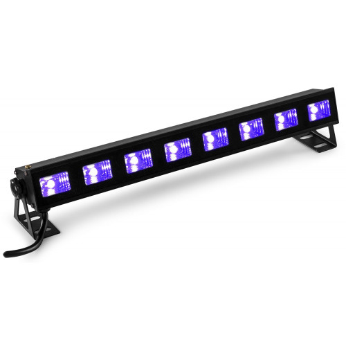 Beamz BUVW83 UV and White 8x3W LED Wash Effect Bar