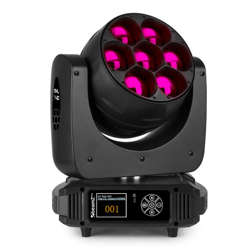 Beamz MHL740 Moving Head Zoom 7x40W