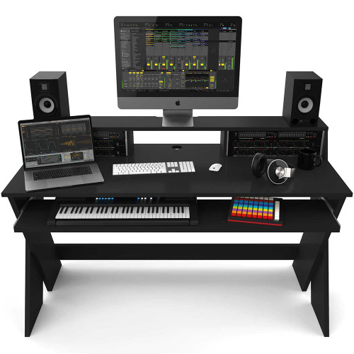 Glorious Sound Desk Pro Black – Music Studio Workstation