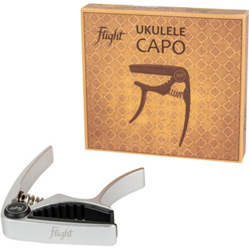 Aluminium Ukulele Capo - Silver