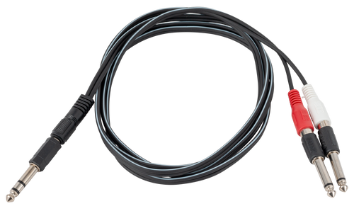3.5mm TRS (M) - 2x RCA (M) Cable