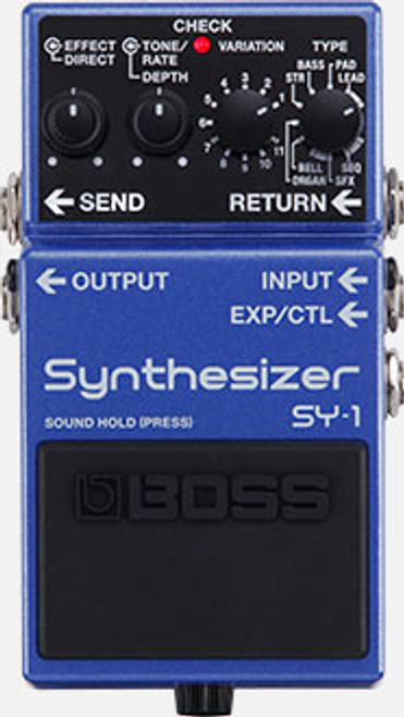 BOSS SY-1 Synthesizer Compact Pedal