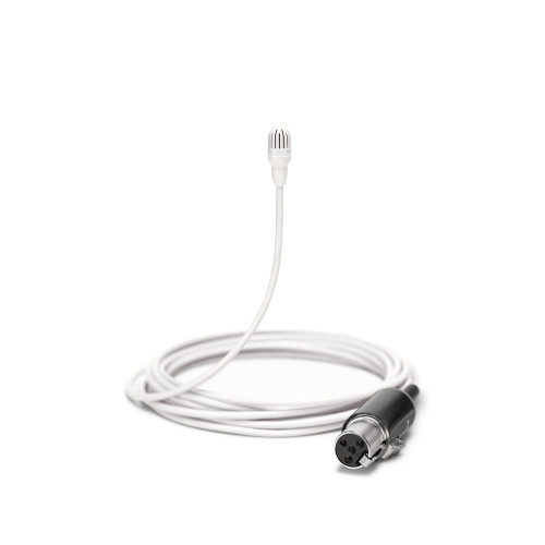 Shure SHR-TL47WO-MTQG TwinPlex Lavalier Microphone Omnidirectional Condenser low sens; mtqg; White Omnidirectional Condenser low sens; mtqg; White