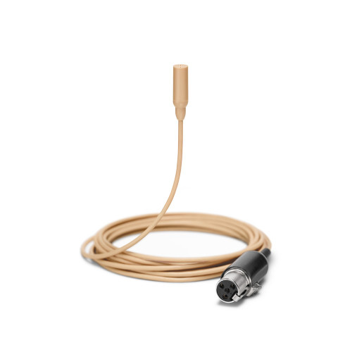 Shure SHR-TL48TO-MTQGA TwinPlex Lavalier Microphone Omnidirectional Condenser tailored; mtqg + Acc; Tan Omnidirectional Condenser tailored; mtqg + Acc; Tan