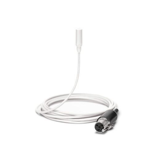 Shure SHR-TL48WO-MTQGA TwinPlex Lavalier Microphone Omnidirectional Condenser tailored; mtqg + Acc; White Omnidirectional Condenser tailored; mtqg + Acc; White