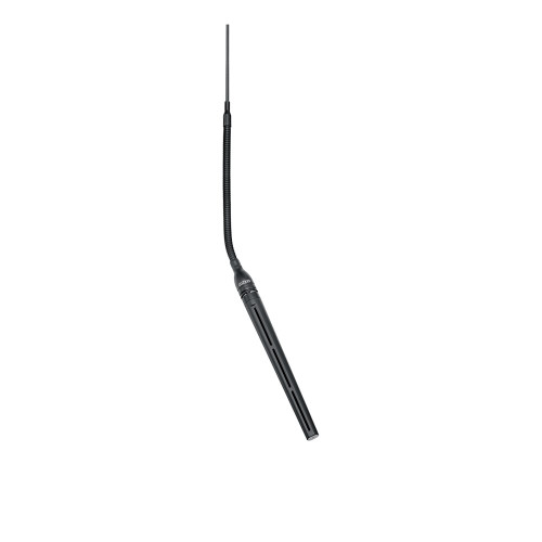 Shure SHR-MX202BMS Microphone Condenser LoZ Black Overhead Hanging Mini-shotgun; With Attached In-Line Preamp Overhead Hanging Mini-shotgun; With Attached In-Line Preamp