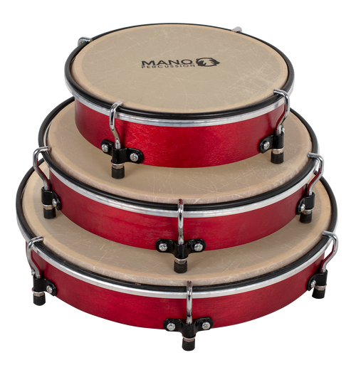 Mano Percussion MP3802RD Plena Drum Set