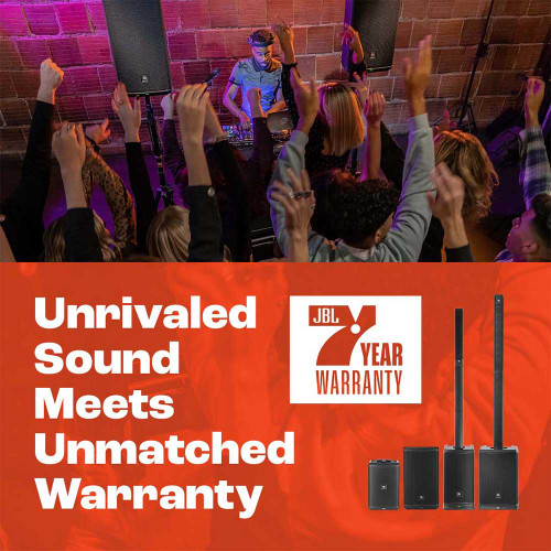 JBL EON ONE MK2 All-in-One, Battery-Powered Linear-Array Column PA System with Built-In Mixer and DSP