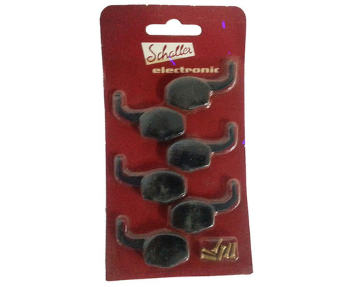 Schaller Machine CrankButton Set-Big Blk