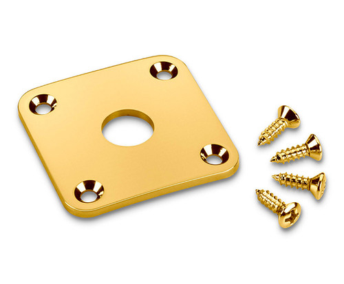 Schaller Jack Socket Plate Gold-15190500