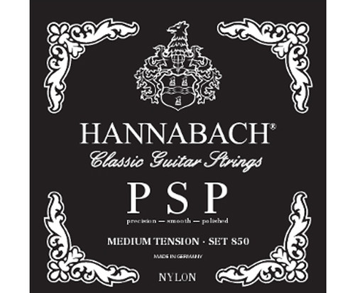 Hannabach Classic Set-P-SmoothPolish Blk