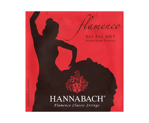 Hannabach Classic Set-Flamenco 827 Red