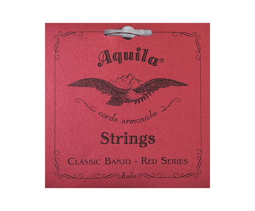 Aquila 5-String Banjo Red Set-Normal 11B