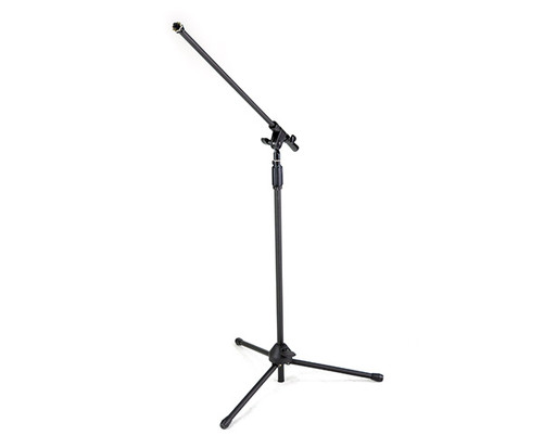 Mic Stand with Boom-Black Mic Stand with Boom-Black