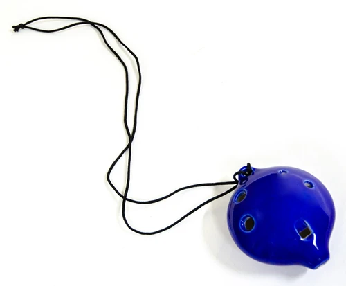 Ocarina (Ceramic) with Sling - Medium (key of D)