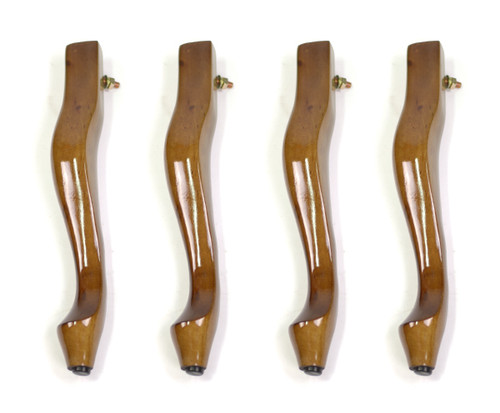 Spare Cabriolet Leg (Set of 4) Walnut