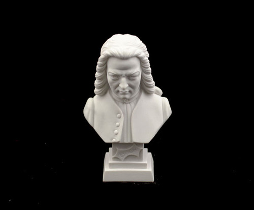 Bust (Italian) Crushed Marble 11cm -Bach