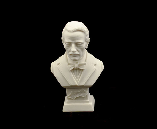 Bust (Italian) Crushed Marble 11cm -Puccini