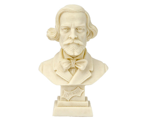 Bust (Italian) Crushed Marble 11cm -Verdi