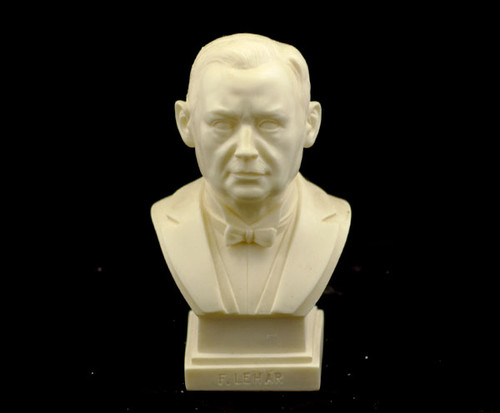 Bust (Italian) Crushed Marble 15cm -Franz Lehar