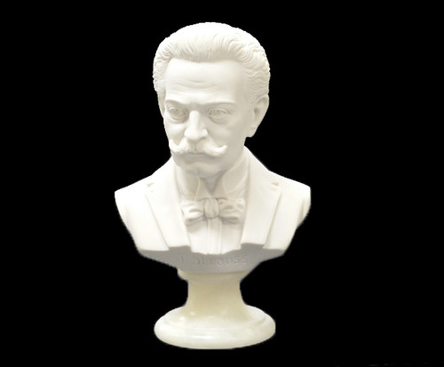 Bust (Italian) Crushed Marble 15cm -J.Strauss