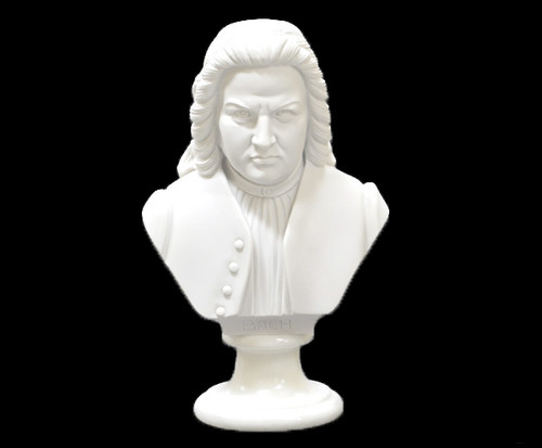 Bust (Italian) Crushed Marble 22cm -Bach