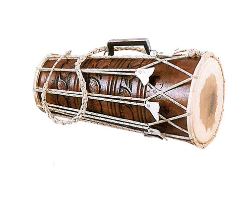 Dholak Drum - Rope Tuned